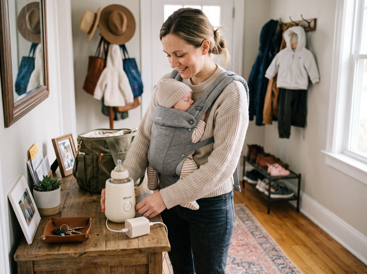 How to Use a Portable Bottle Warmer on a Day Out