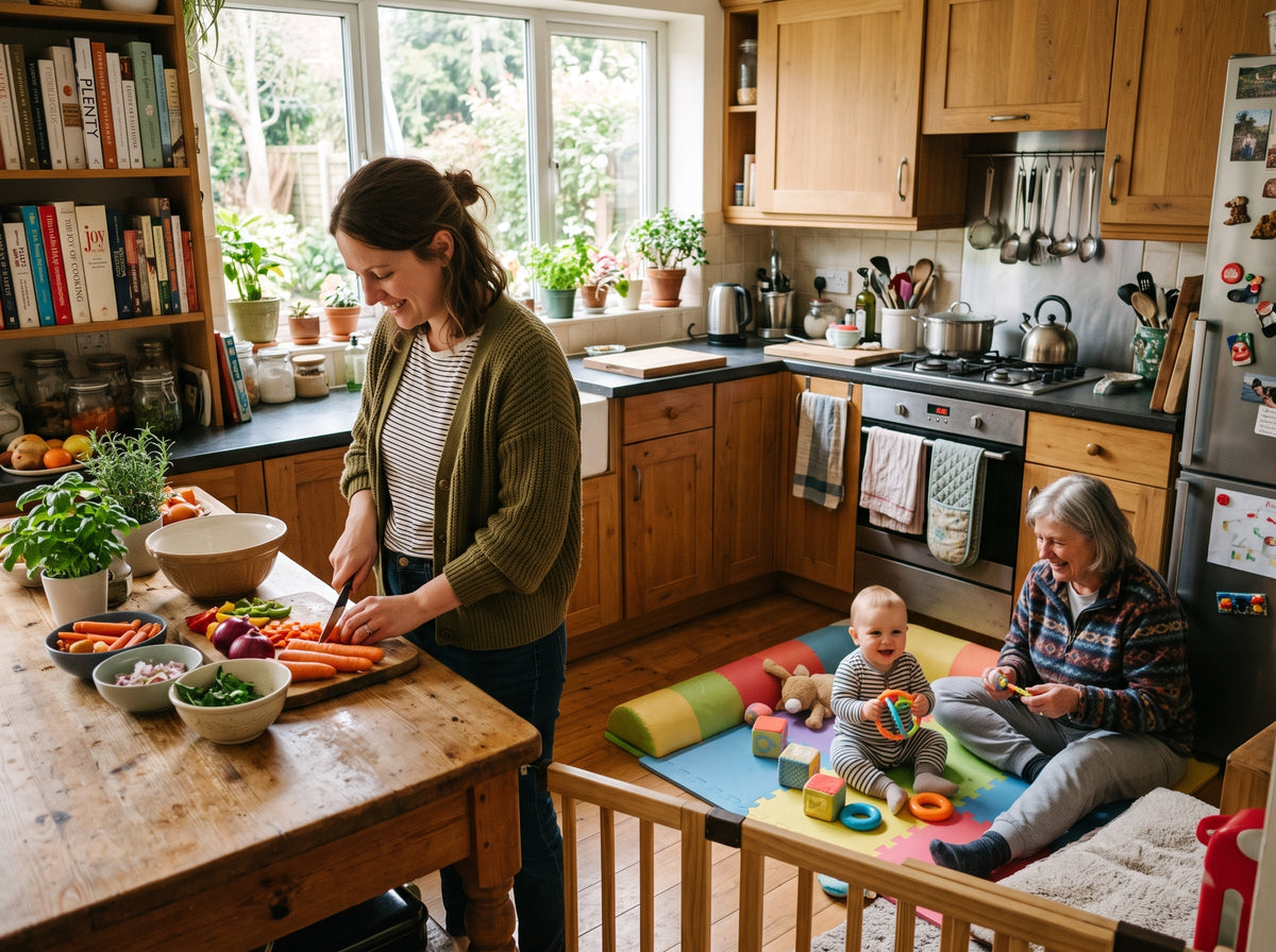 A Realistic Sunday Meal Prep Routine When You Have a Baby
