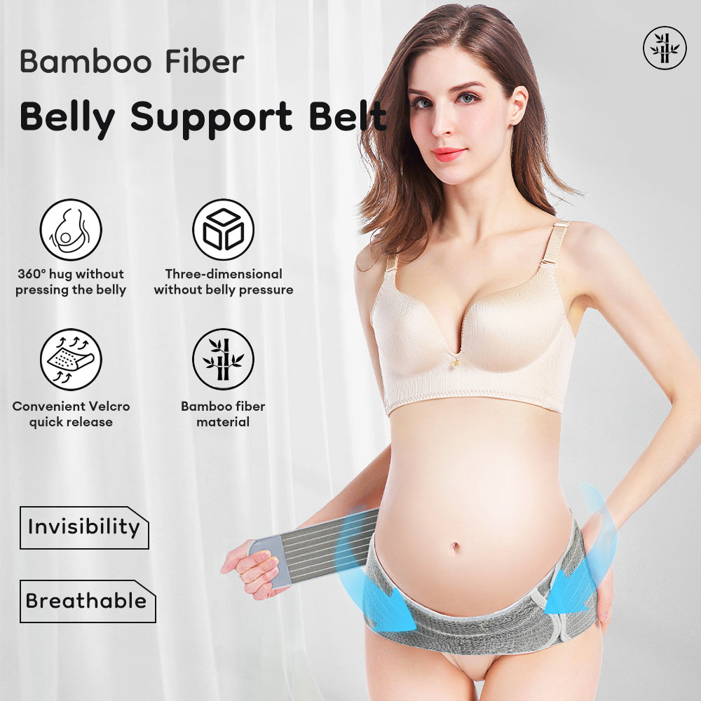 Bandeau abdominal en fibre de charbon de bambou - SFD04