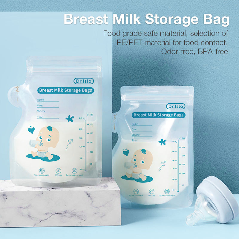 Sac de conservation du lait maternel