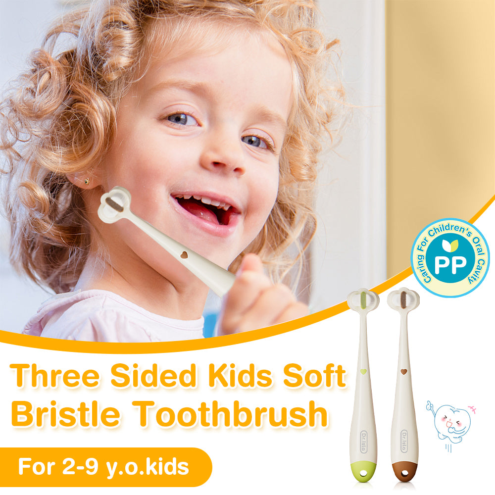 Brosse douce 3 faces pour enfants - BT12