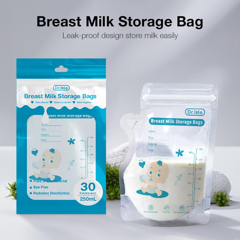 Sac de conservation du lait maternel