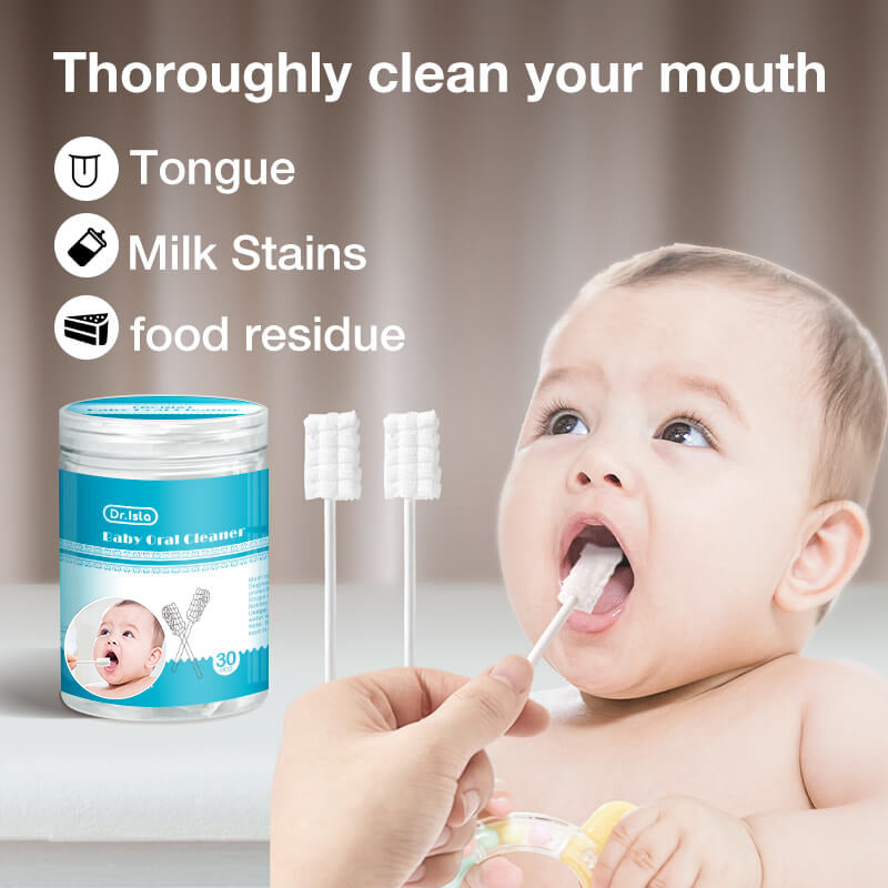 Nettoyant pour langue de bébé, 30 pièces - QJ02