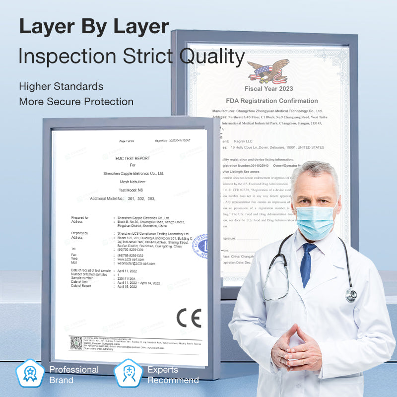 3μm Spray Particle Size Handheld Nebulizer - N9