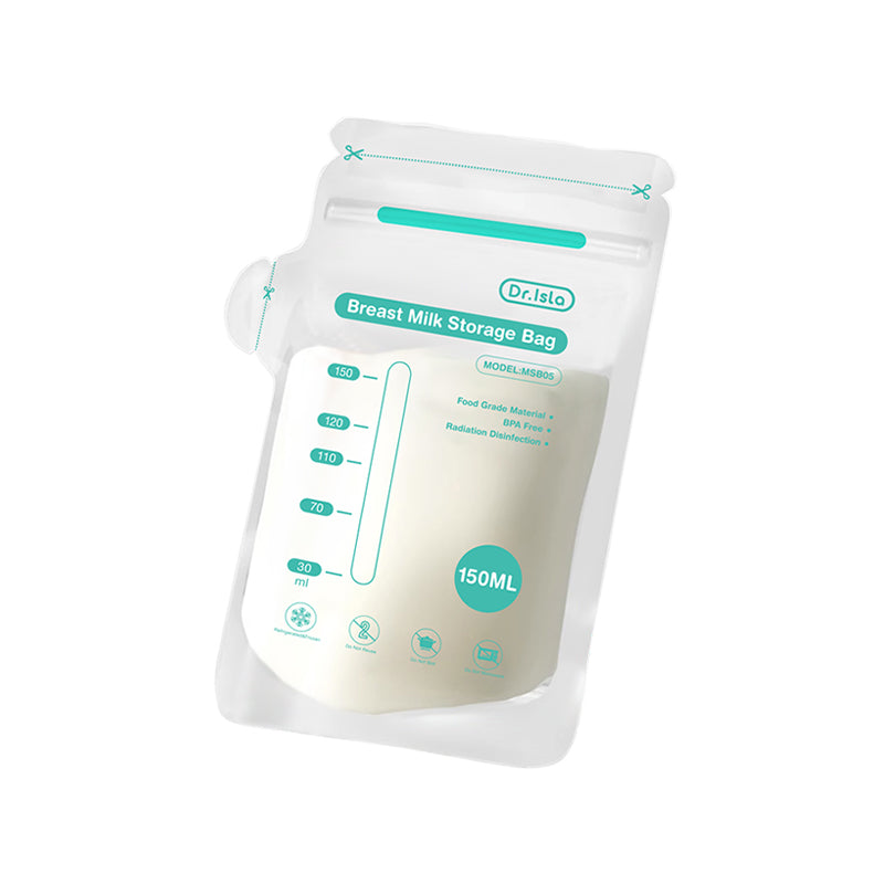 Sachet de conservation du lait maternel scellé 