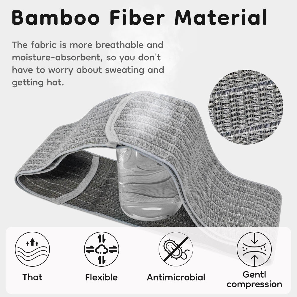 Bandeau abdominal en fibre de charbon de bambou - SFD04