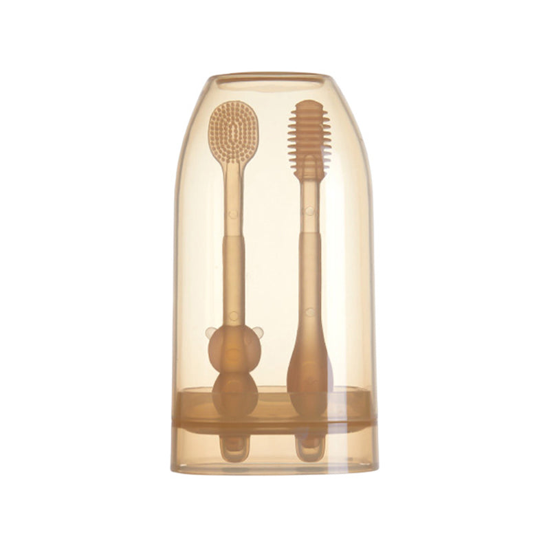 Ensemble brosses à dents en silicone pour bébé - BY11