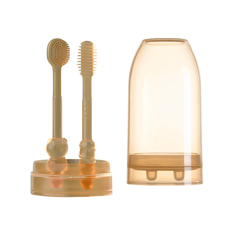 Ensemble brosses à dents en silicone pour bébé - BY11