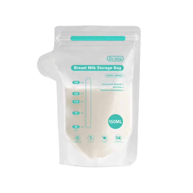Sachet de conservation du lait maternel scellé 