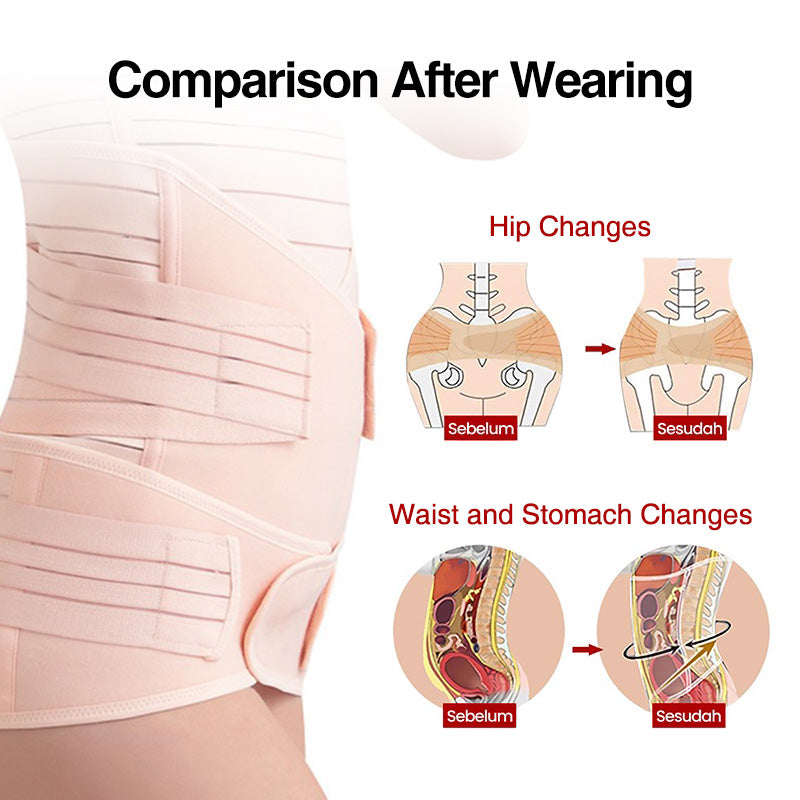 3 in 1 Adjustable Maternity Postpartum Corset -SFD01