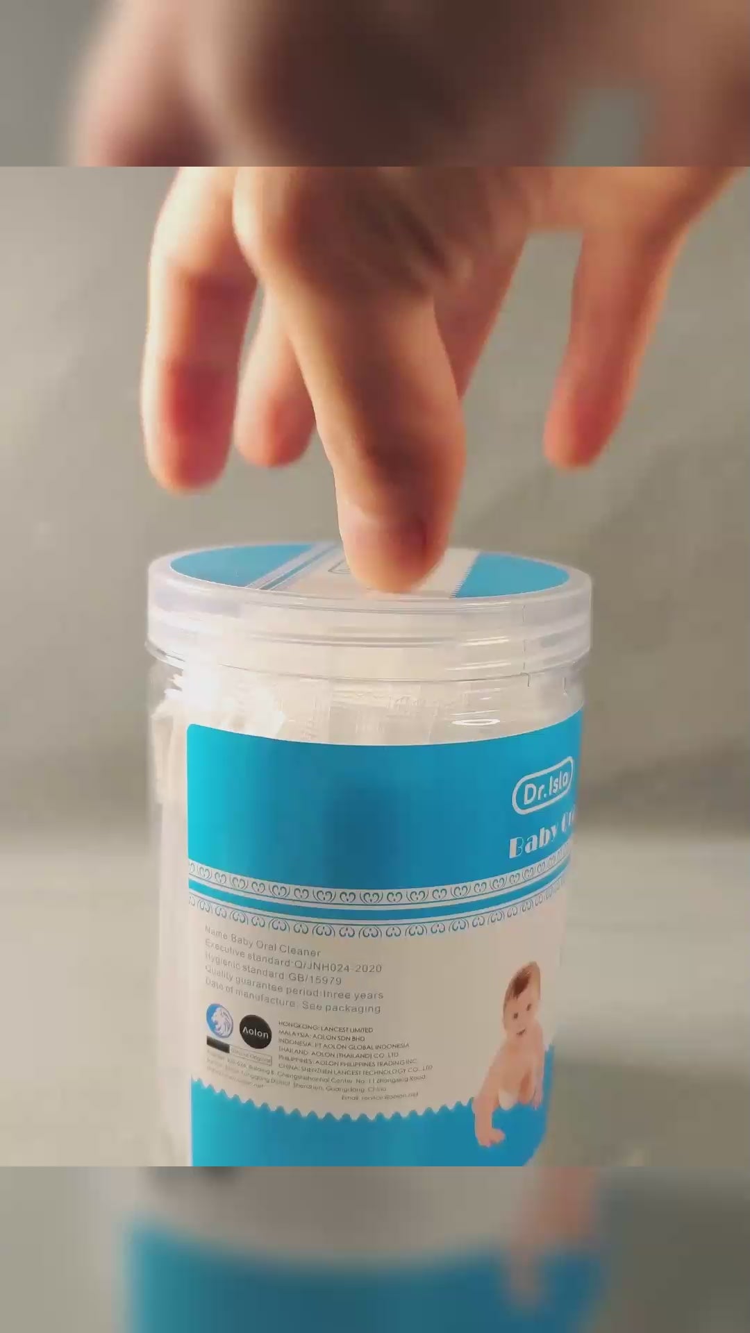 Nettoyant pour langue de bébé, 30 pièces - QJ02